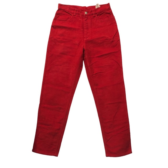 Vintage j. Crew high waisted red pants